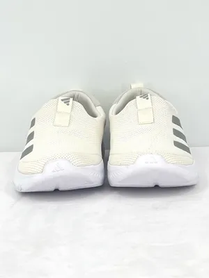 Adidas Cloudfoam Move Lounger Off White Silver Slip On Sneakers size 8 thumbnail 2