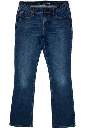 Old Navy Original Bootcut Stretch Medium Wash Jean‎ thumbnail 1