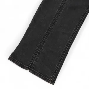 Levis black seamed super low bootcut jeans thumbnail 6