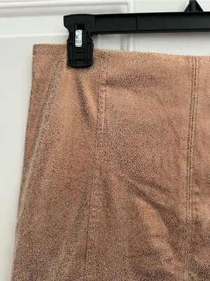 Free people Sparkle Metallic copper Mini Skirt thumbnail 6