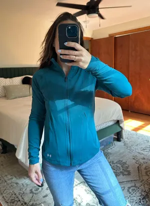 Under Armour Zip-Up Fitted Jacket thumbnail 1