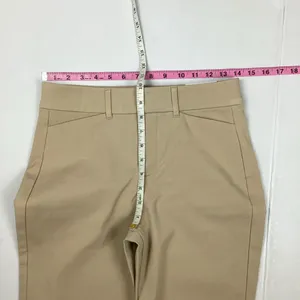 Old Navy High Rise Pixie Skinny Tan Pants With Smoothing Pockets Size 4 NEW! thumbnail 7