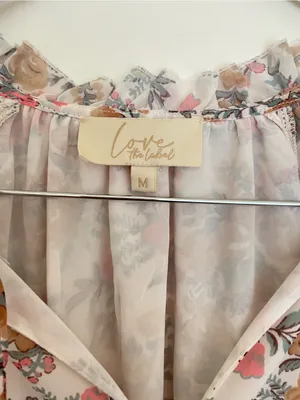 Anthropologie Love the Label Euphoria Boho Dress Size Medium thumbnail 4