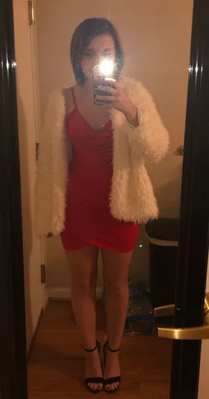superdown Red Mini Dress thumbnail 2