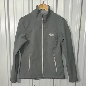 The North Face Windwall Softshell Jacket Gray Women Medium Outdoor Athletic thumbnail 11