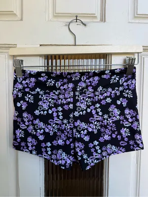 knix‎ Black Floral High-Neck Swim Set with Pink & White Flowers thumbnail 8