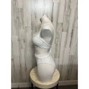 Xhilaration White two piece bikini thumbnail 2