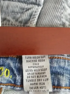 ZCO 5 26.5 Designer Crystal Logo Pocket Jeans thumbnail 7