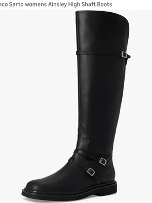 Franco Sarto womens Ainsley High Shaft Boots Wide Calf Size 6 New thumbnail 1