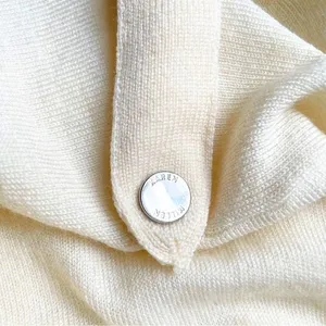 Karen Millen Wool Blend Sweater Dress Size 2 Cream Knit Bodycon Mock Neck Mini thumbnail 8