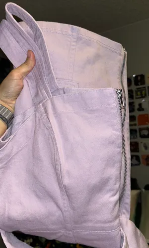 H&M Divided Lilac Overall Dress thumbnail 3