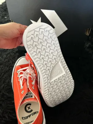 CONVERSE Ctas Lift Double Stack OX orange platform shoes sneakers women’s 7 new thumbnail 5