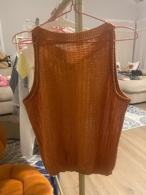 Sleeveless top Orange Size none thumbnail 3