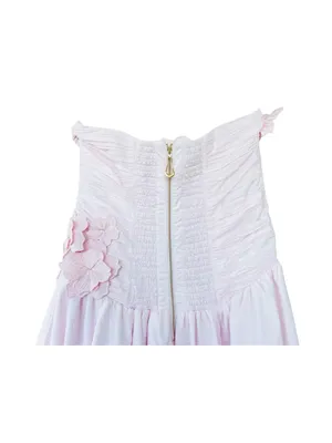 Aje Splendour Flower Applique Gown Pastel Pink Bubble Hem AU 14 US 10 Wedding thumbnail 15
