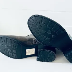 Anne Klein Sport Lanette Bootie Boots Motorcycle Ankle 9.5 M‎ Women’s thumbnail 6