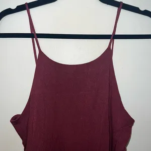 Alya Maroon Halter Dress thumbnail 4