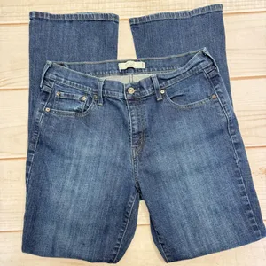 Levi’s 515 Bootcut Studded Pocket Jeans Medium Wash Denim Size 12 Medium thumbnail 1