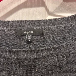 Mystree Women's Gray Soft Sweater‎ Top Size Large Whimsigoth Career Party thumbnail 3