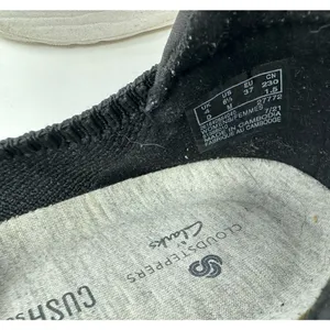 Clarks Size 7.5 Flats‎ Black Cloud Steppers Comfort Shoe Slip On Workwear Ortho thumbnail 6