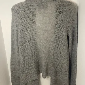 Abercrombie & Fitch Heather Gray Cardigan thumbnail 4