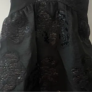 Maeve Antropologie Women’s Black Floral Embellished Dress thumbnail 6