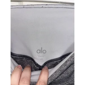 Alo Yoga High Waist Alosoft Lounge Leggings Dark Grey XS Stretch Gym thumbnail 6