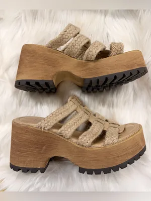 Beach by MATISSE Daze Platform Heel size 8 women’s sandals thumbnail 1