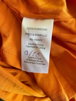 Veronica Beard Haylee Midi Dress in Orange Size Large thumbnail 7