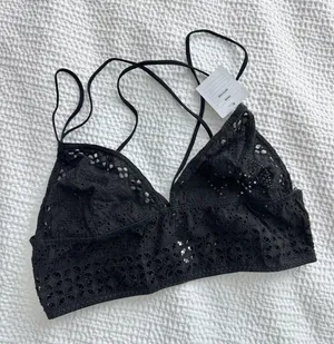 UO Out from Under black bralette thumbnail 1