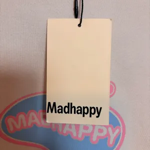 NWT Madhappy Graphics 3 Fleece Crewneck 2024 Crown Cream‎ Pink Blue Medium thumbnail 5