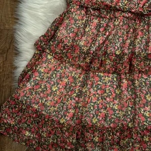 LULU’S Anew Romance Pink Floral Print One Shoulder Ruffled Mini Dress thumbnail 7