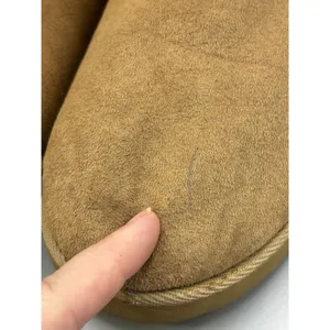 AIRWALK Classic Tall Faux Sheepskin Suede Winter Boots Tan Women 8.5 thumbnail 4