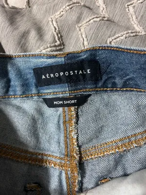 Aeropostale Shorts Denim High-Waisted mom shorts thumbnail 3