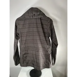 Nike Vapor Reflective Running Jacket Women M Black 618982-010 Dri-FIT Hooded thumbnail 2
