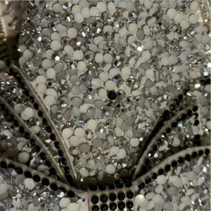 Muguan Silver Rhinestone Sneakers Shoes Sz. 5 thumbnail 3