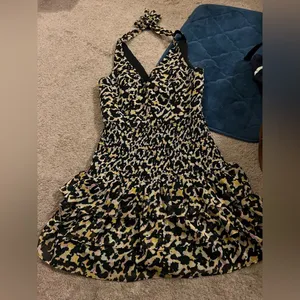 Amanda uprichard zita leopard print mini dress M thumbnail 11