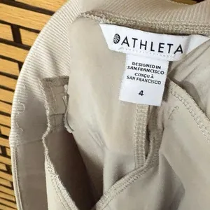 Athleta Tan Active Pants Size 4‎ thumbnail 6