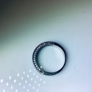Gemstone Band Ring Silver thumbnail 5