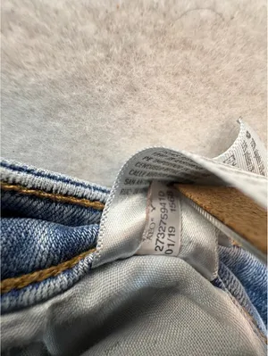 American Eagle Super Stretch Women’s Skinny Jeans Size 2 Light Wash thumbnail 11