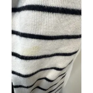LAUREN RALPH LAUREN Women Striped Button Neck Polo Shirt SMALL Preppy‎ Nautical thumbnail 8