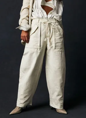 Free People to the extreme barrel pants thumbnail 1