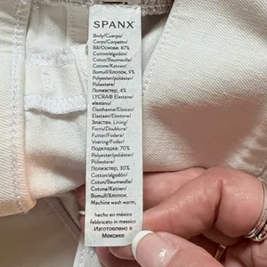 Spanx Seamed Front Wide Leg Jeans in Ecru Smoothing Shaping Slimming Sz 1X🧡 thumbnail 11