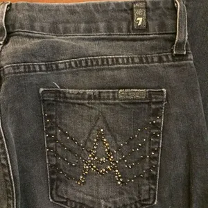 7fam 7 for all mankind jeweled a pocket jeans thumbnail 7