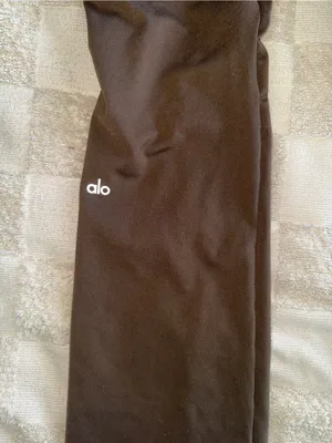 ALO Yoga Brown Boot Cut Pants with Front Slit‎ M thumbnail 6