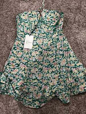 Lane 201 Flower flare Mini Dress thumbnail 5