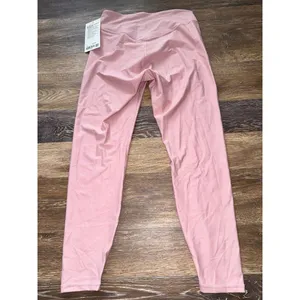 Lululemon Wunder Under Senseknit High Rise 25” Pink Haze Size 10 NWT thumbnail 2