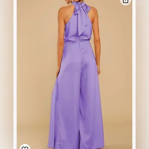 NWT S Deer Womens Sleeveless Halter Tied Jumpsuit with Pockets | Size: XXL thumbnail 2