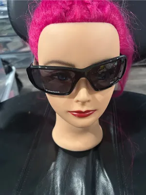 DNA BY M Polarized Black Wrap Sunglasses NWT thumbnail 2