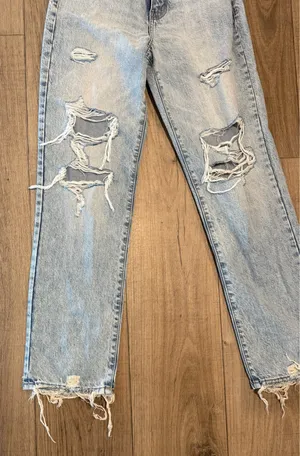 Lulus Daze Denim Jeans High Rise Distressed thumbnail 2