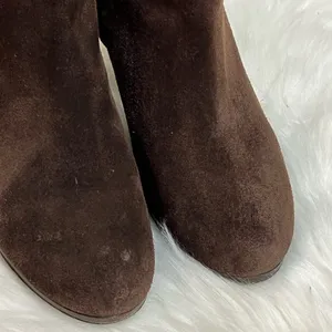 Lauren Ralph‎ Lauren Myla Saude Leather Boots Size 8 B19B thumbnail 4